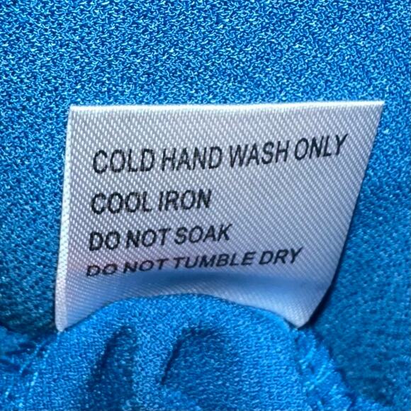 NWT Princess Polly Alaska Strapless Mini Dress in Blue Size 6 - Picture 12 of 16